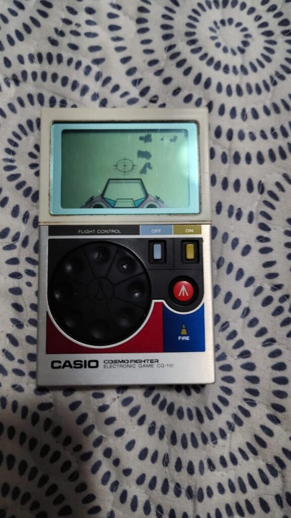 Casio Cosmo Fighter CG-110 — Videogame Portátil Raro Anos 80