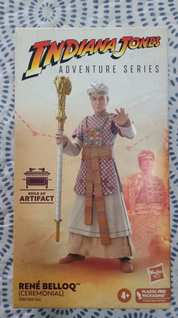 Boneco Indiana Jones René Belloq Raro — Hasbro Colecionável