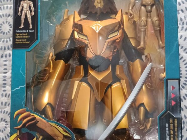 Thundercats Armor of Omens com Lion-O Bandai — Raro — HelioBrinquedos
