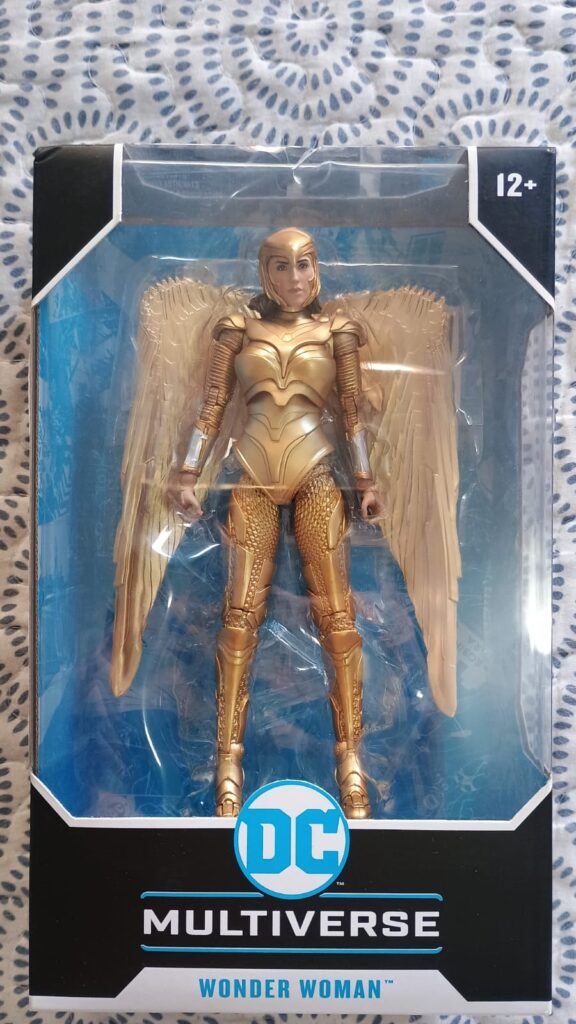 Boneco Wonder Woman 1984 Golden Armor DC Multiverse — Raro