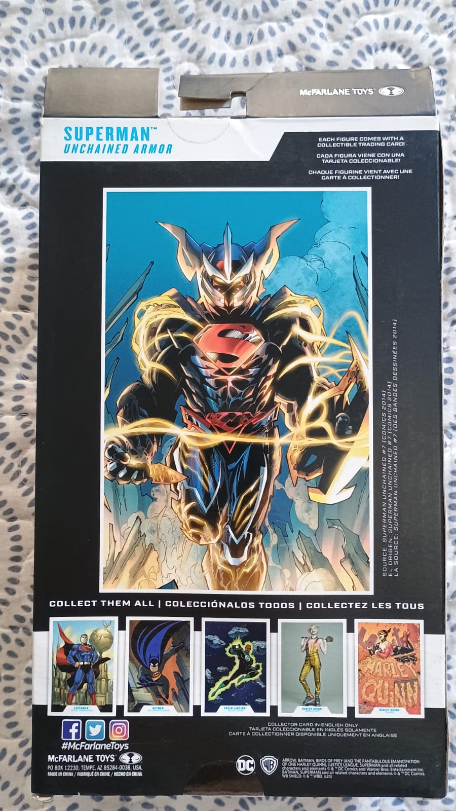 Superman Unchained Armor DC Multiverse — Boneco Raro