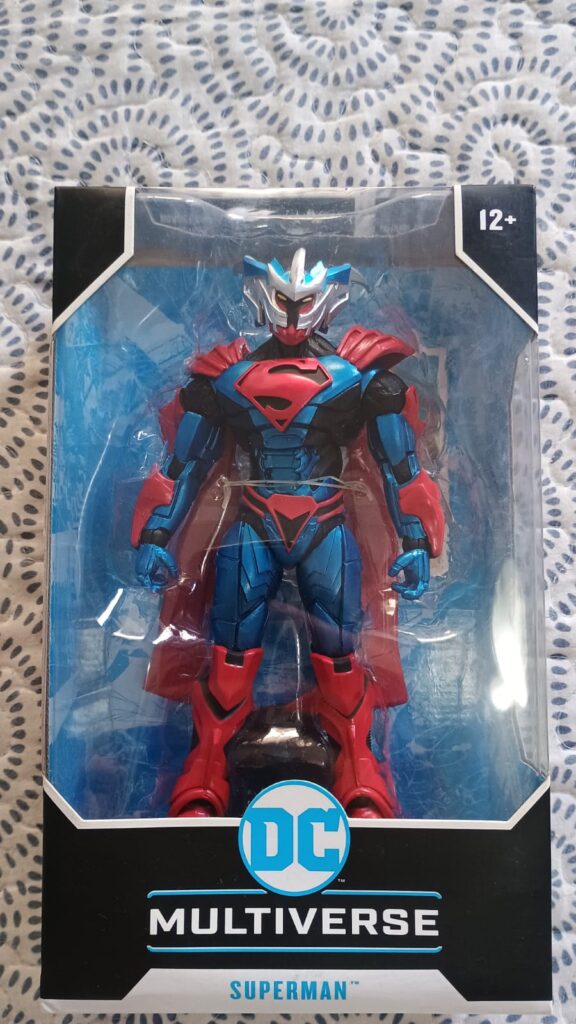 Superman Unchained Armor DC Multiverse — Boneco Raro