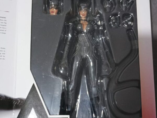 Play Arts Kai Catwoman Batman Arkham City — Raro Colecionável — HelioBrinquedos