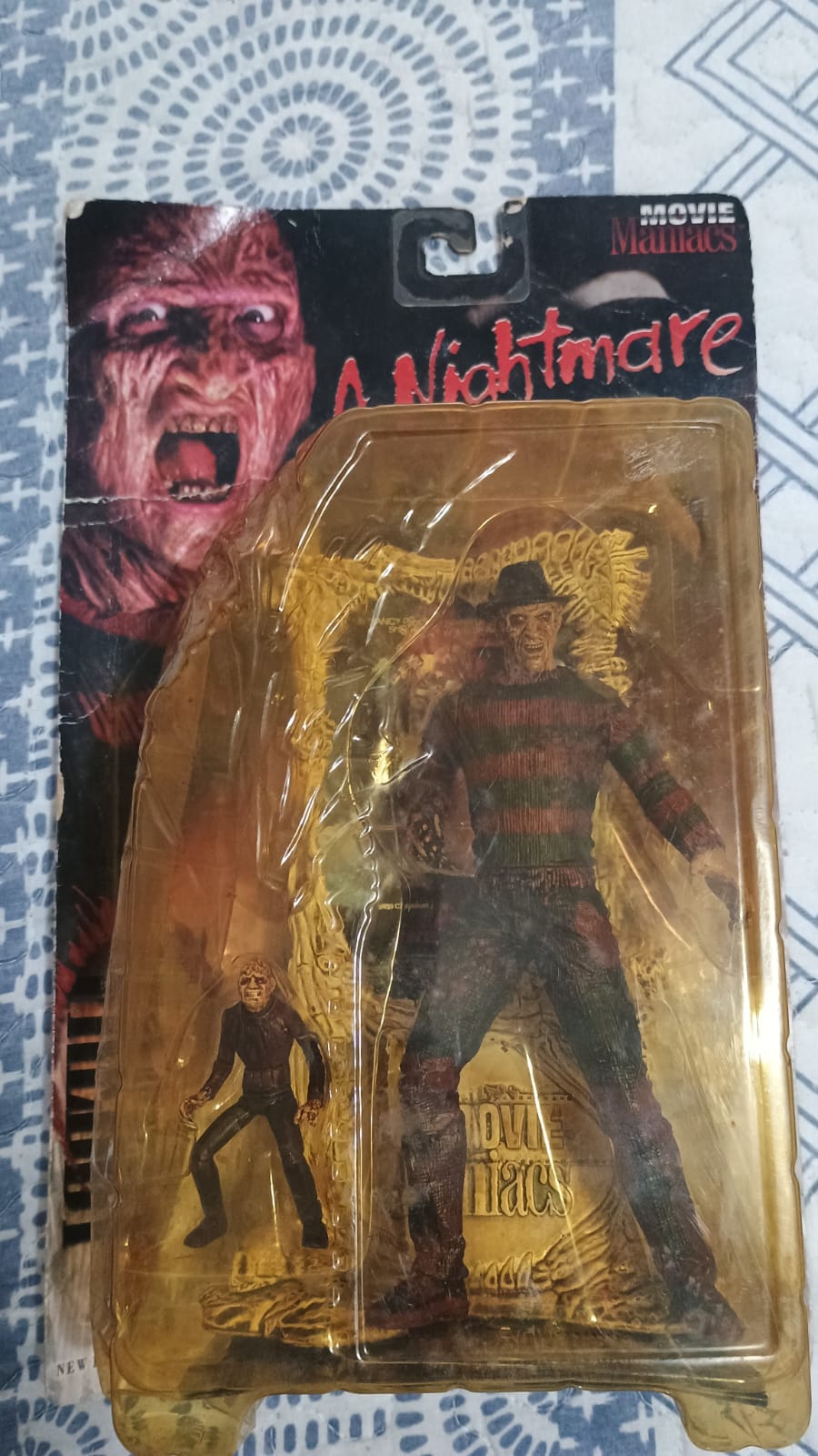 Freddy Krueger Movie Maniacs McFarlane Toys - vista principal
