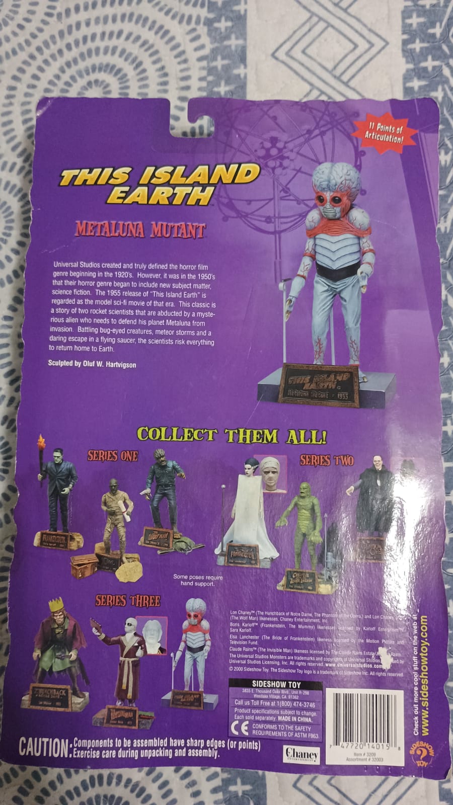 Metaluna Mutant This Island Earth Sideshow Toy - detalhe 3