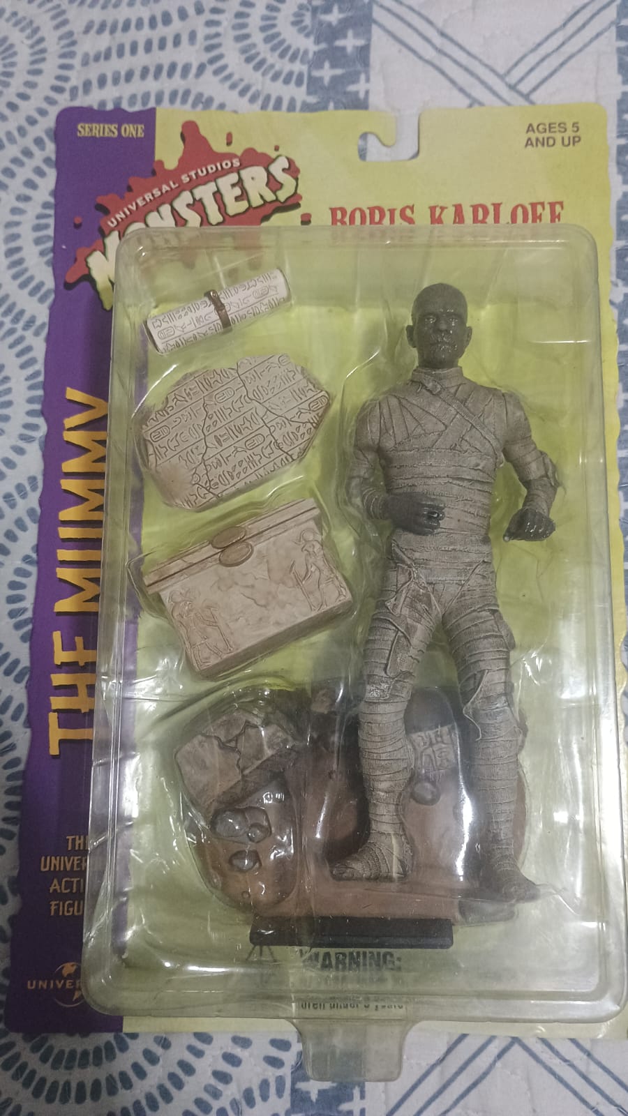 A Múmia Boris Karloff Universal Monsters Sideshow — Rara - detalhe 2